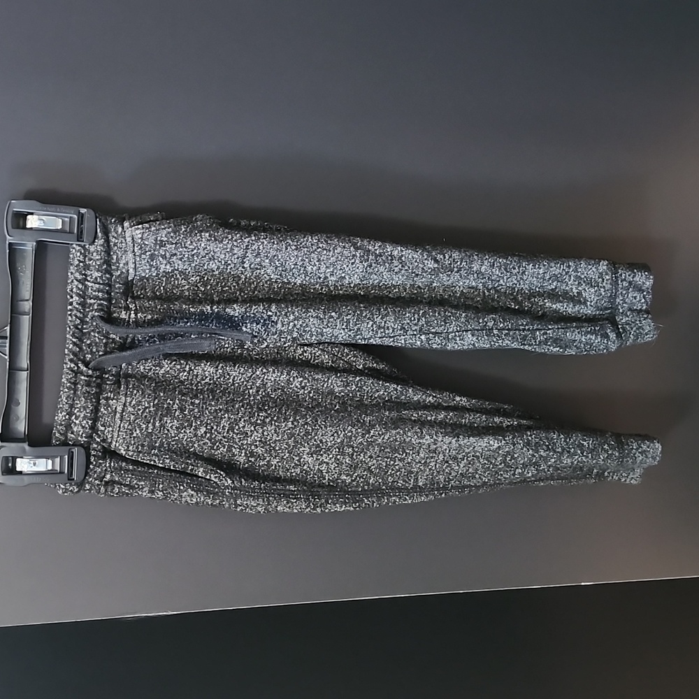 Gray 3T Boys Drawstring Sweatpants Worn